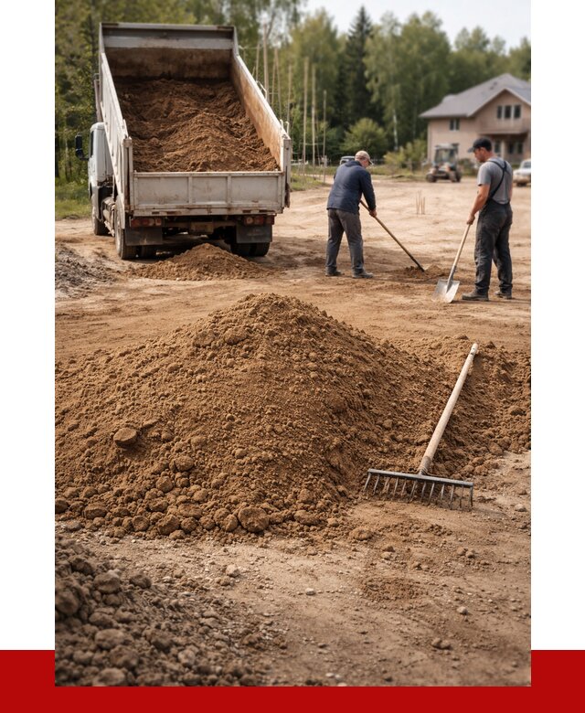Суглинок для планировки в Магадане с доставкой от 4294 р. | ПРОНЕРУДМгд