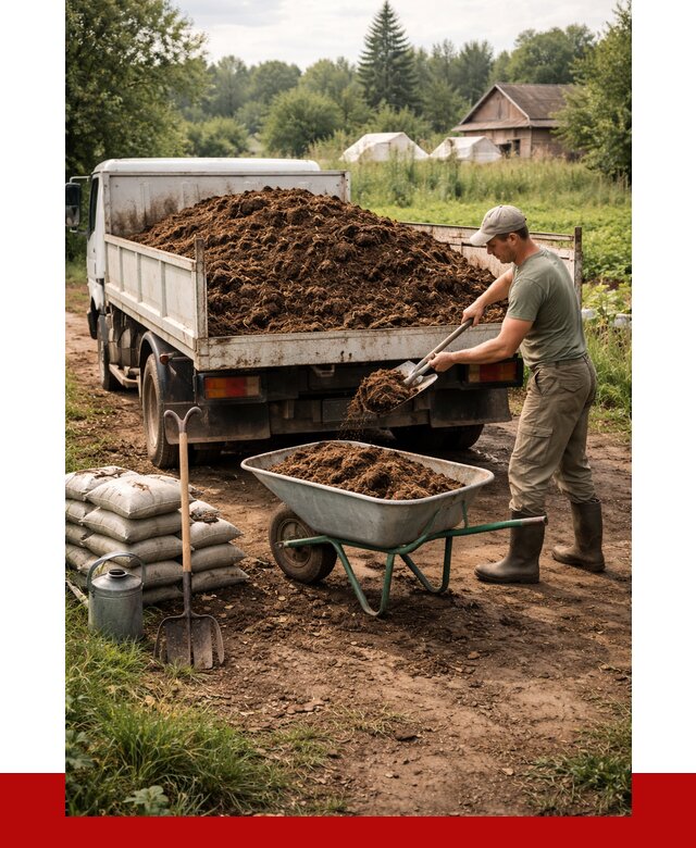 Купить коровий навоз с доставкой в Магадане от 1840 р. | ПРОНЕРУДМгд