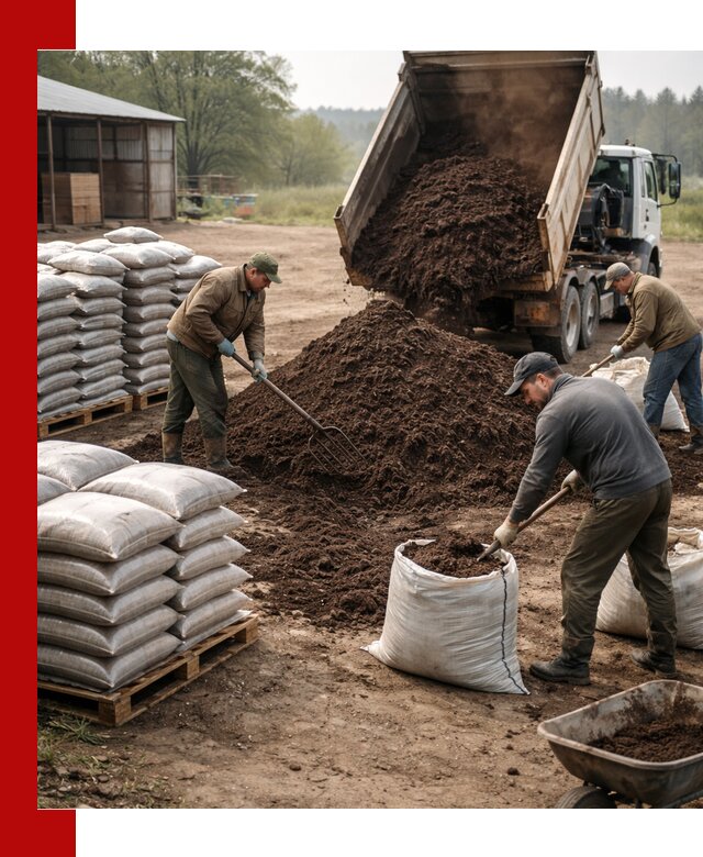 Доставка компоста оптом и в розницу в Магадане