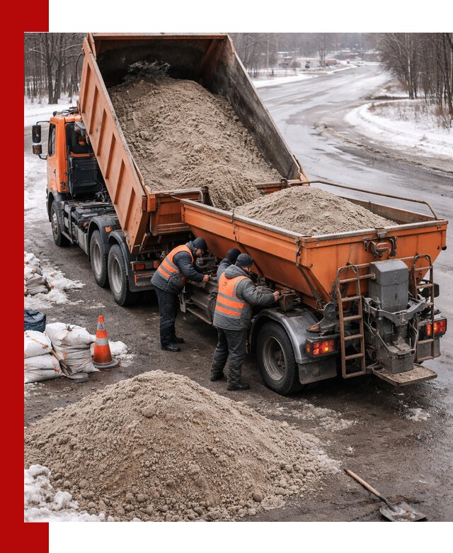 Поставка и вывоз пескосоля в Магадане оптом и в розницу