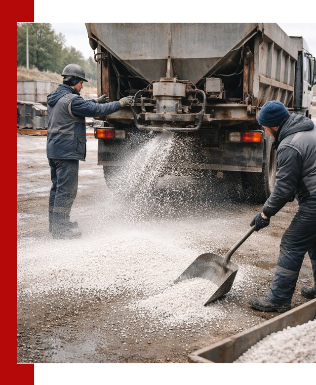 Доставка и продажа хлористого кальция в Магадане