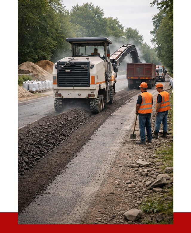 Фрезерованный асфальт в Магадане от 2249 р./куб. | ПРОНЕРУДМгд
