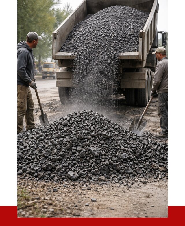 Дробленый асфальт в Магадане от 2862 р. с доставкой | ПРОНЕРУДМгд