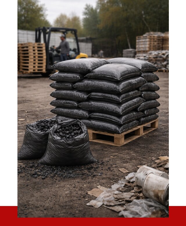 Купить уголь в мешках с доставкой в Магадане от 7667 р. | ПРОНЕРУДМгд