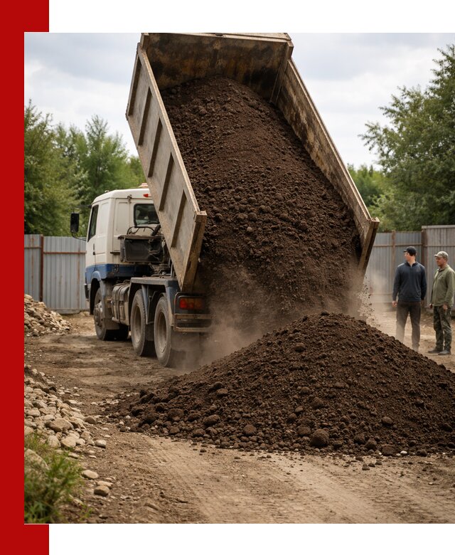 Доставка самосвалом 10 кубов в Магадане быстро и надёжно