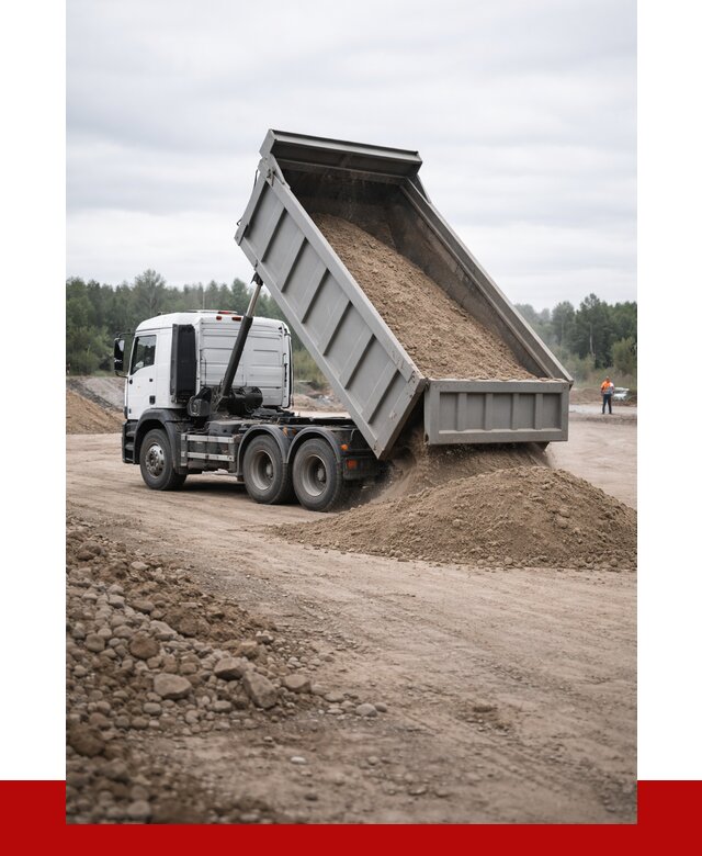Доставка самосвалом 15 кубов в Магадане от 6645 руб. | ПРОНЕРУДМгд