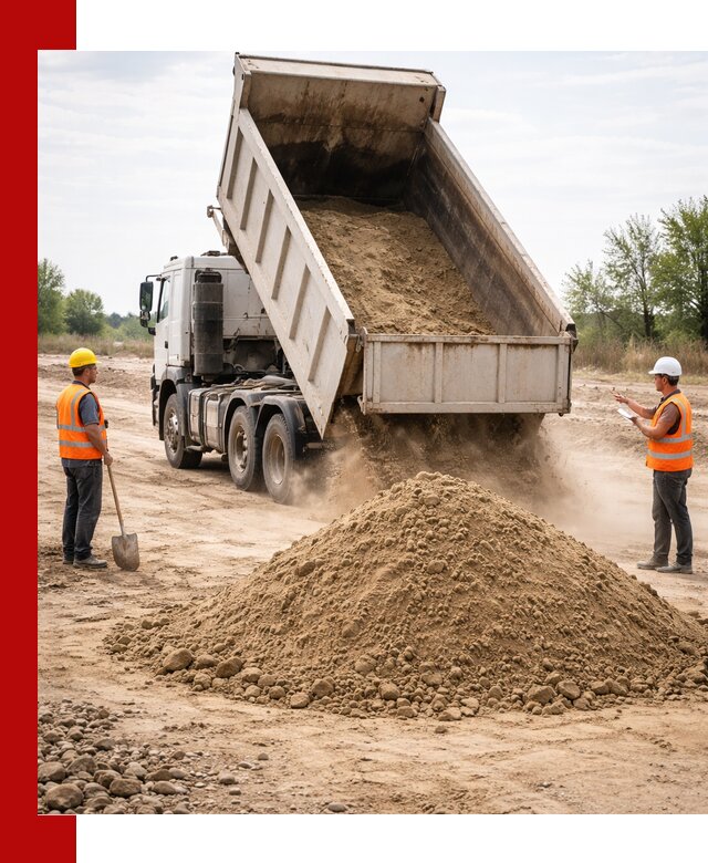 Доставка самосвалом 15 кубов в Магадане за город и по городу