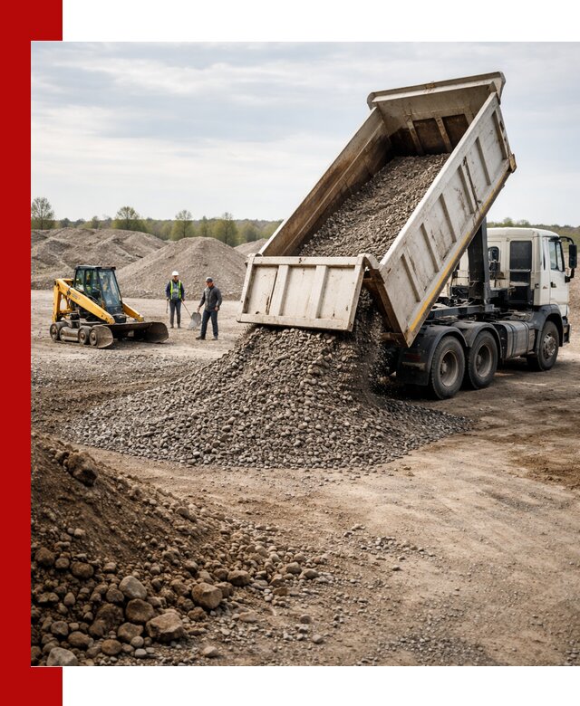 Доставка самосвалом 25 м³ в Магадане быстро и надежно