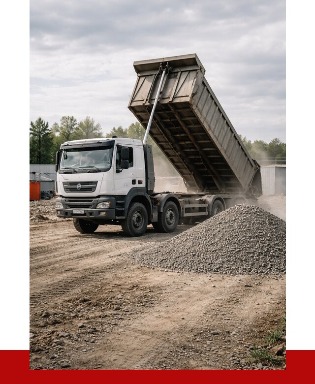 Доставка самосвалом 40 кубов в Магадане от 9201 р. | ПРОНЕРУДМгд