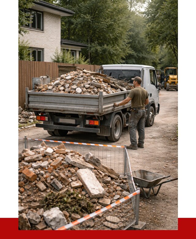 Вывоз строительного мусора с погрузкой в Магадане от 7667 р | ПРОНЕРУДМгд