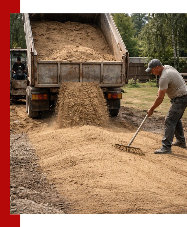 Отсыпка участка песком в Магадане быстро и качественно