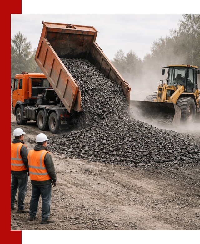 Доставка и продажа асфальтовой крошки в Магадане